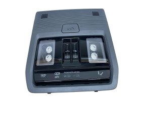 2022-2026 Audi Q4 e-tron Gray Overhead Roof Console with Dome Light - Front (Used OEM)