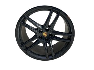 2019-2021 Porsche Macan Gray 20x10 5 Double-Spoke Titanium Alloy Rear Wheel (Used OEM)