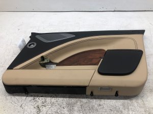 2010-2020 Aston Martin Rapide Black Door Interior Trim Panel - Front, Right (Passenger) (Used OEM)