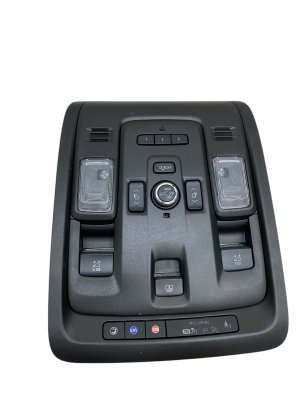 2021-2026 GMC Yukon XL Center Overhead Console with Dome Light and HomeLink - Front (Used OEM)