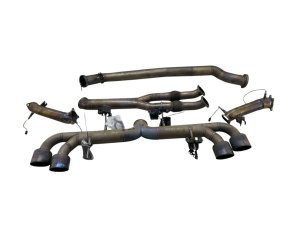 2009-2024 Nissan GT-R Aftermarket Exhaust Muffler and Pipe Set (Used OEM)