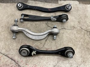 2025-2026 BMW X3 Upper and Lower Control Arm Set - Rear, Left (Driver) (Used OEM)