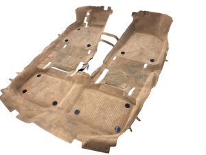 2022-2025 Lucid Air Tan Interior Floor Mat Carpet Set (Used OEM)