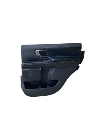 2018-2025 Lincoln Navigator Black Onyx Door Interior Trim Panel with 10-Speaker B&O Audio - Rear, Right (Passenger) (Used OEM)