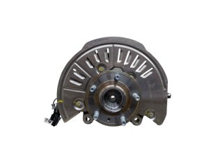 2022-2025 Jeep Wagoneer Steering Knuckle Assembly with Hub and Axle Disconnect Actuator - Front, Left (Driver) (Used OEM)