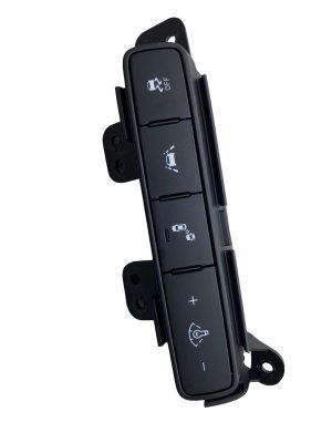 2020-2022 Hyundai Palisade Black Traction Control Lane Assist Blind Spot and Instrument Light Rheostat Switch Panel (Used OEM)
