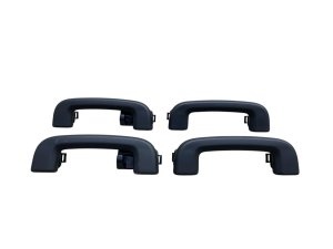 2016-2023 Jaguar XF Black Interior Roof Grab Bar Handle Set - Front (Used OEM)