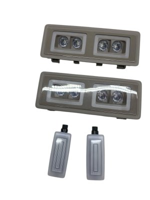 2021-2025 Volkswagen Atlas Front and Rear Roof Courtesy Dome Light and Reading Lamp Kit (Used OEM)