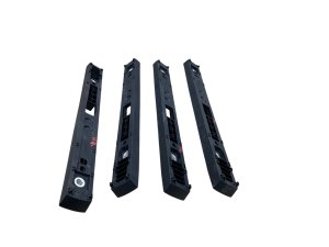  Tesla Model s Seat Riser Bracket Molding Set - Front (Used OEM)