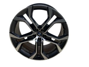 2020-2023 BMW X6 Silver 21x10.5 5 Y-Spoke Alloy Wheel - Rear (Used OEM)