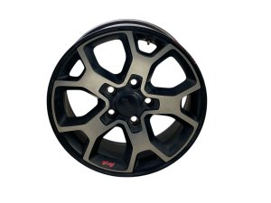 2018-2021 Jeep Wrangler Black 17x7.5 5 Y-Spoke Polished Aluminum Wheel (Used OEM)