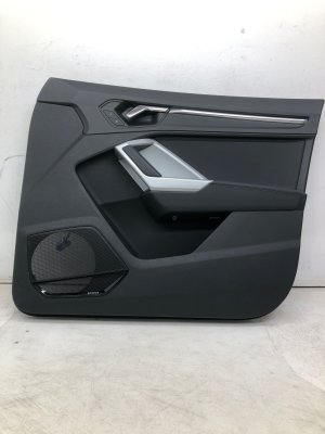 2019-2025 Audi Q3 Door Interior Trim Panel with Ambient Lighting and Premium Audio - Front, Right (Passenger) (Used OEM)
