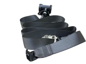 2015-2022 GMC Canyon Black Seat Belt Assembly with Buckle - Rear (Used OEM)