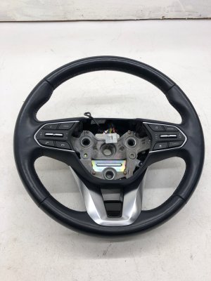 2020-2022 Kia Telluride Black Heated Leather Wrapped Steering Wheel with Paddle Shifters (Used OEM)
