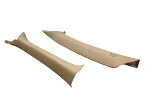 2011-2018 Porsche Cayenne Beige Windshield A-Pillar Trim Panel - Front (Used OEM)