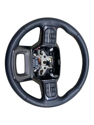 2022-2024 Ford Expedition Black Leather Wrapped Heated Steering Wheel (Used OEM)