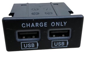 2017-2024 Maserati Levante Center Console Dual USB Charging Port Hub - Rear (Used OEM)