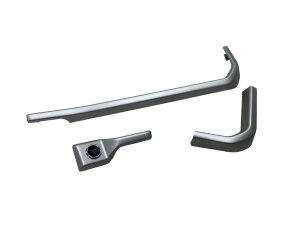 2022-2024 Ford Expedition Silver Lower Dashboard Instrument Panel Trim Molding Set (Used OEM)