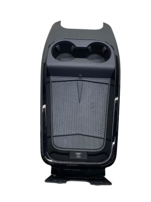 2021-2025 Ford Mustang Mach-E Center Console Cup Holder Storage Tray with USB Port - Front (Used OEM)