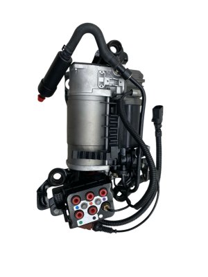 2004-2016 Volkswagen Phaeton Air Suspension Compressor with Valve Block (Used OEM)