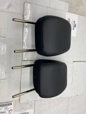 2023-2025 Mazda CX-50 Black Seat Leather Headrest Set - Front, Left (Driver) (Used OEM)