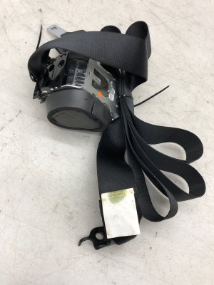 2015-2018 BMW X4 Ebony (Black) Seat Belt Assembly with Tensioner - Rear, Right (Passenger) (Used OEM)