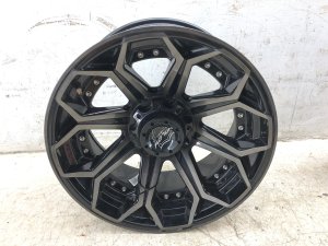 2003-2026 Lincoln Navigator Black 20x10 8-Spoke Black Machined Alloy Wheel (Used OEM)