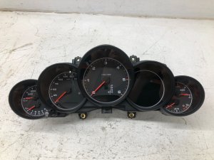 2013-2016 Porsche Cayenne Diesel MPH Speedometer Instrument Cluster with Red Dial (Used OEM)