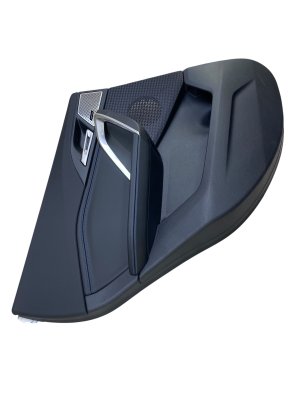 2024-2025 BMW X2 Black w/ Blue Stitching Door Interior Trim Panel M-Sport - Rear, Left (Driver) (Used OEM)