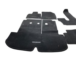 2020-2025 Hyundai Palisade 5-Piece Carpeted Floor Mat Set with Cargo Mat - Front (Used OEM)