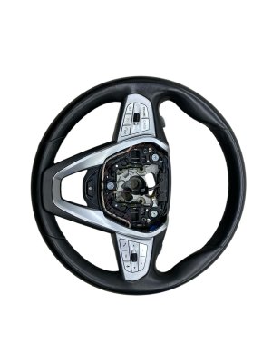 2020-2023 BMW X6 Black Heated Leather Steering Wheel (Used OEM)