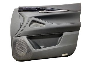 2022-2025 INFINITI QX60 Black Door Interior Trim Panel with Handle and Switches - Front, Right (Passenger) (Used OEM)