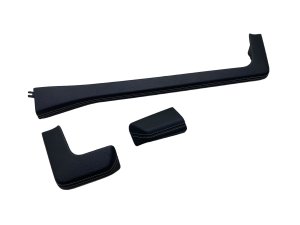 2022-2024 Ford Expedition Black Onyx Outer Upper Dashboard Panel Trim Moulding Set (Used OEM)