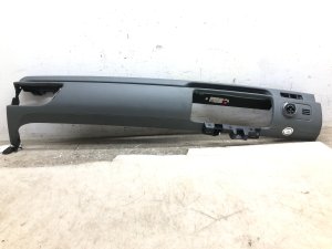 2018-2021 Lincoln Navigator Gray Dashboard Finisher Panel with A/C Vents and Trailer Backup Assist Switch - Front (Used OEM)