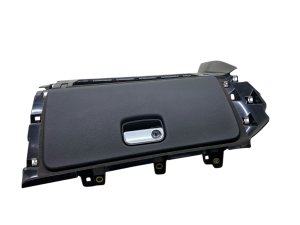 2015-2018 Porsche Macan Black Dashboard Leather Glove Box (Used OEM)