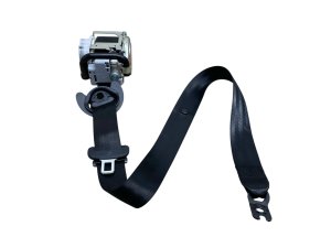 2019-2025 Porsche Cayenne Black Seat Belt Assembly - Front (Used OEM)