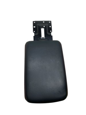 2018-2024 Jeep Wrangler Black w/ Red Stitching Center Console Armrest Storage Lid (Used OEM)
