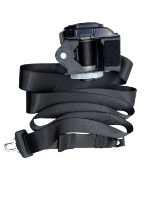 2024-2025 BMW X2 Black Seat Belt Assembly - Rear (Used OEM)
