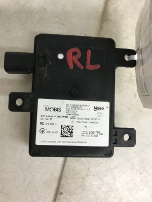 OEM Blind Spot Radar Sensor Module for 2019-2022 Genesis G70 - Rear, Left (Driver) (OEM)