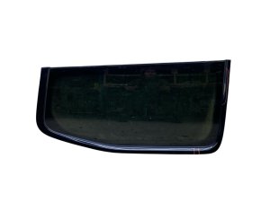 2022-2024 Jeep Wagoneer Black Quarter Glass with Gloss Black Molding and Privacy Tint - Rear, Right (Passenger) (Used OEM)