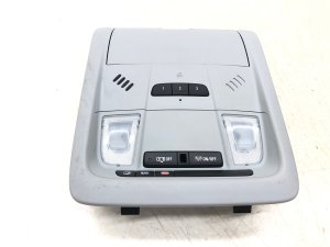 2021-2024 Cadillac XT5 Gray Overhead Console with Garage Door Opener and SOS - Front (Used OEM)