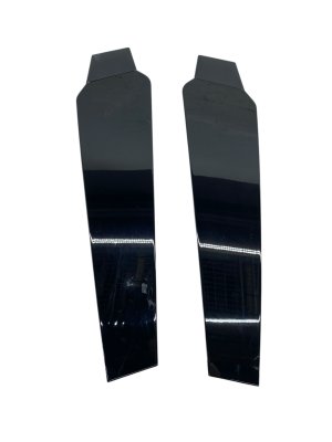 2019-2025 Audi Q8 Door B-Pillar Metal Trim Set - Front (Used OEM)