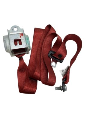 2017-2020 Karma Revero Red Seat Belt Assembly - Rear, Left (Driver) (Used OEM)