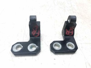 2004-2011 Bentley Continental Beluga (Black) Upper and Lower Door Hinge Set - Front, Right (Passenger) (Used OEM)