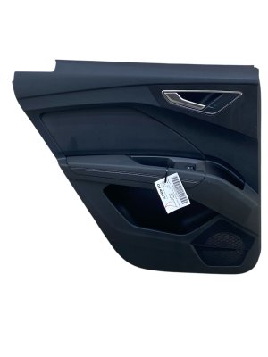 2022-2025 Audi Q4 e-tron Black Door Interior Trim Panel - Rear, Left (Driver) (Used OEM)