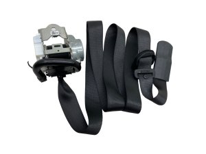 2020-2025 BMW X6 Black Second Row Seat Belt Assembly - Rear, Right (Passenger) (Used OEM)