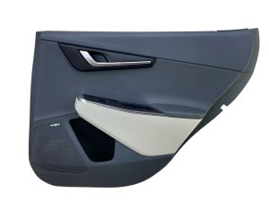 2022-2024 Kia EV6 Charcoal (Black) Door Interior Trim Panel with Premium Audio - Rear, Right (Passenger) (Used OEM)