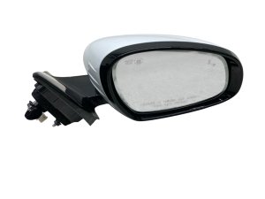 2022-2023 Genesis G70 White Power Folding Blind Spot Door/Side View Mirror with Camera - Right (Passenger) (Used OEM)