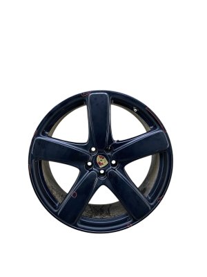 2015-2018 Porsche Macan Black 21x9 5-Spoke Alloy Wheel - Front (Used OEM)