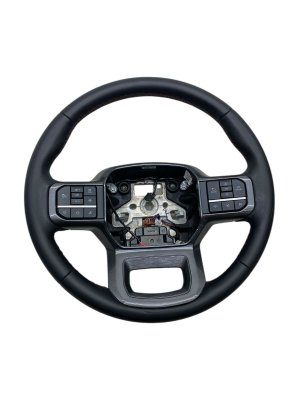 2022-2024 Ford Expedition Black Heated Steering Wheel with Cruise Control Panel (Used OEM)